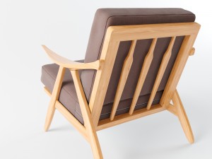 armchair oliviano 3D 模型