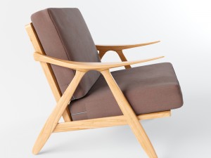 armchair oliviano 3D 模型