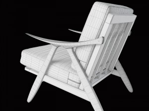 armchair oliviano 3D 模型