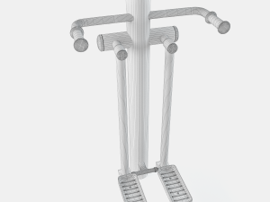 outdoor gym set-1 3D Model