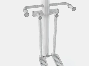 outdoor gym set-1 3D Model
