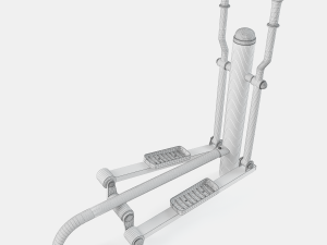 outdoor gym set-1 3D Model