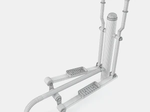 outdoor gym set-1 3D Model