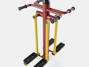 outdoor gym set-1 3D Model