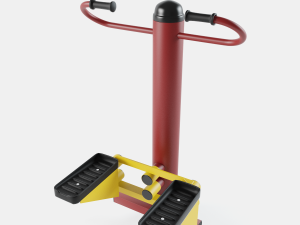 outdoor gym set-1 3D Model