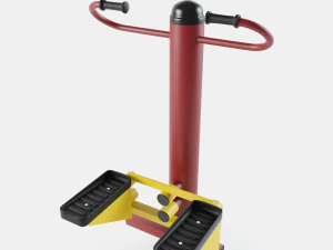 outdoor gym set-1 3D Model