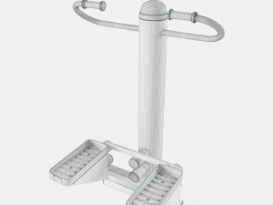 outdoor gym set-1 3D Model