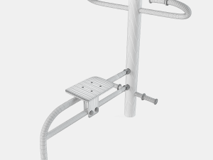 outdoor gym set-1 3D Model