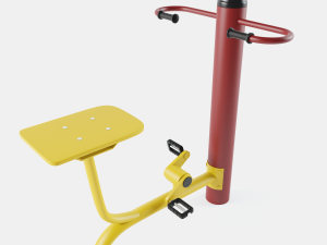 outdoor gym set-1 3D Model