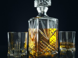 set for whiskey bormioli rocco selecta 3D Model