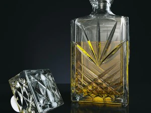 set for whiskey bormioli rocco selecta 3D Model