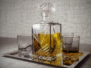 set for whiskey bormioli rocco selecta 3D Model