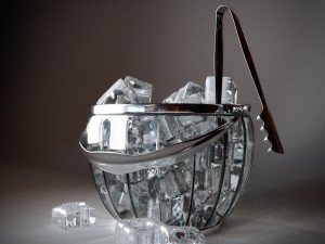 whiskey set with bucket for ice 3Dモデル
