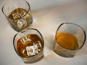 whiskey set with bucket for ice 3D Model