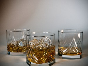 whiskey set with bucket for ice 3Dモデル