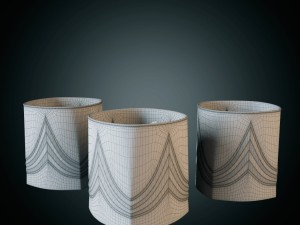 whiskey set with bucket for ice 3Dモデル