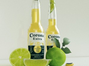 corona extra beer 3Dモデル