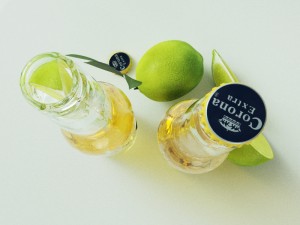 corona extra beer 3Dモデル