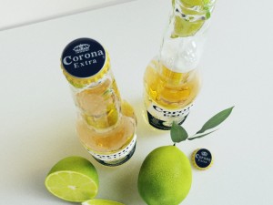 corona extra beer 3Dモデル