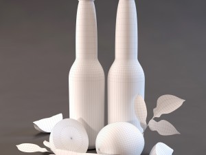 corona extra beer 3Dモデル
