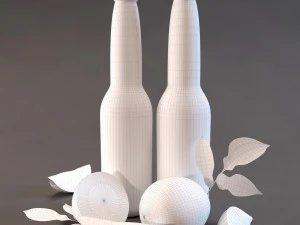 corona extra beer 3D Model