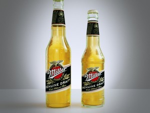miller beer Modelo 3D