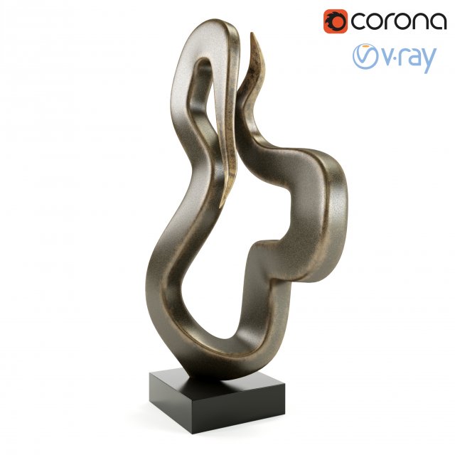 cosmorelax sculpture lk006-2 3Dモデル .c4d .max .obj .3ds .fbx .stl .blend 