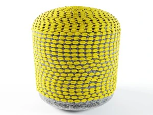puf roccoco 3D Model