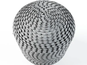 puf roccoco 3D Model