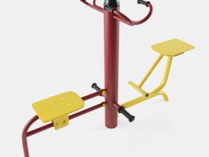 outdoor gym set 1 Model 3D