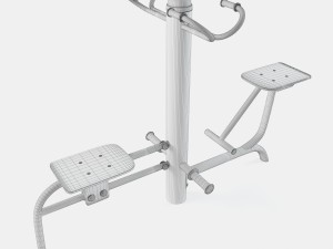 outdoor gym set 1 Model 3D