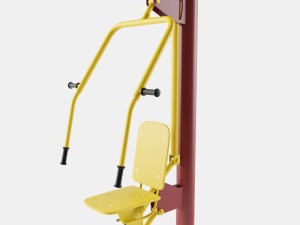 outdoor gym set 1 Model 3D