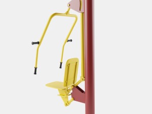 outdoor gym set 1 Model 3D