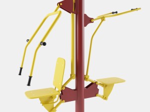 outdoor gym set 1 Model 3D