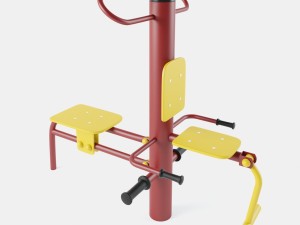 outdoor gym set 1 Model 3D