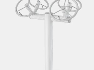 outdoor gym set 1 Model 3D