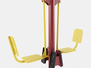 outdoor gym set 1 Model 3D