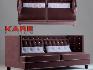 denver velvet kare 77954 Modelo 3D
