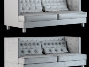 denver velvet kare 77954 3D मॉडल