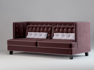 denver velvet kare 77954 3D मॉडल