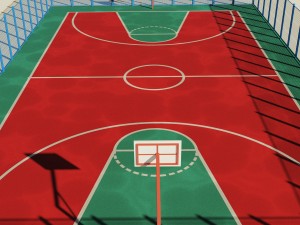 set sport playground 3D Model
