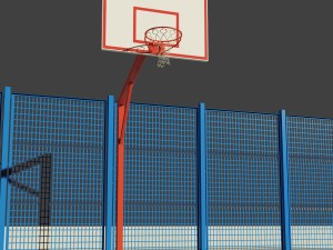 set sport playground 3D Model
