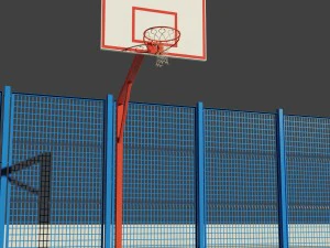 set sport playground 3D Model