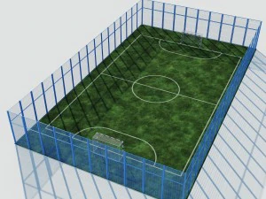 set sport playground 3D Model