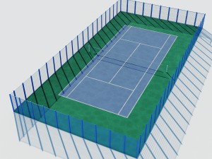 set sport playground 3D Model