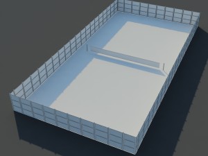set sport playground 3D Model