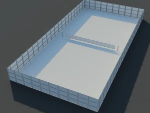 set sport playground 3D Model