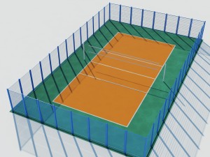 set sport playground 3D Model