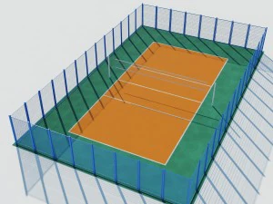 set sport playground 3D Model