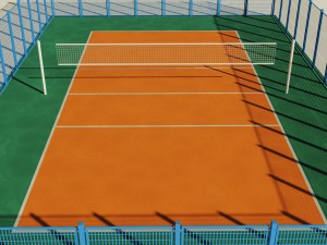 set sport playground 3D Model